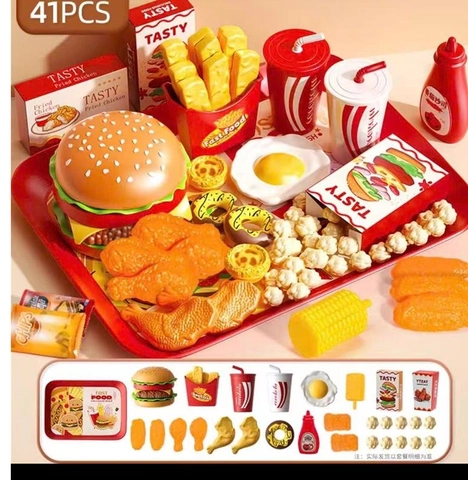 ĐCN - Set đồ ăn nhanh 41pcs mã 776-42