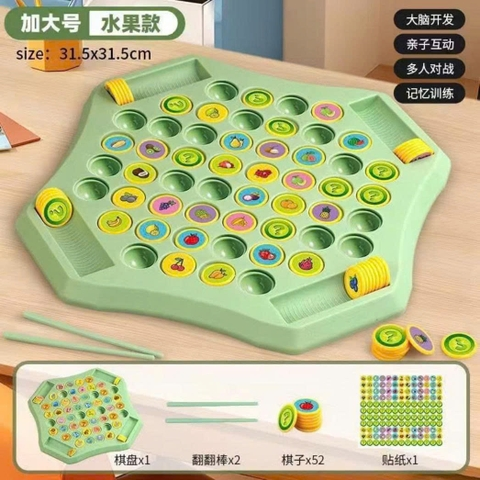 ĐCN - Cờ lật hoa quả/ Động vật 52pcs mã B1189