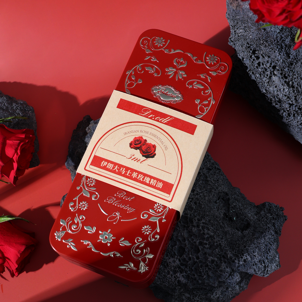 Tinh dầu hoa hồng nguyên chất Damask - Iran