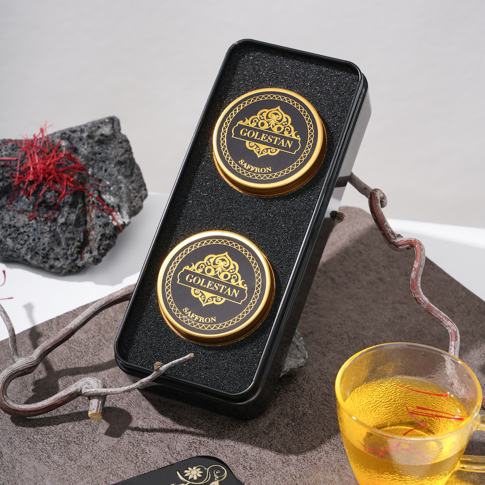 Hộp quà sang trọng Saffron cao cấp Iran