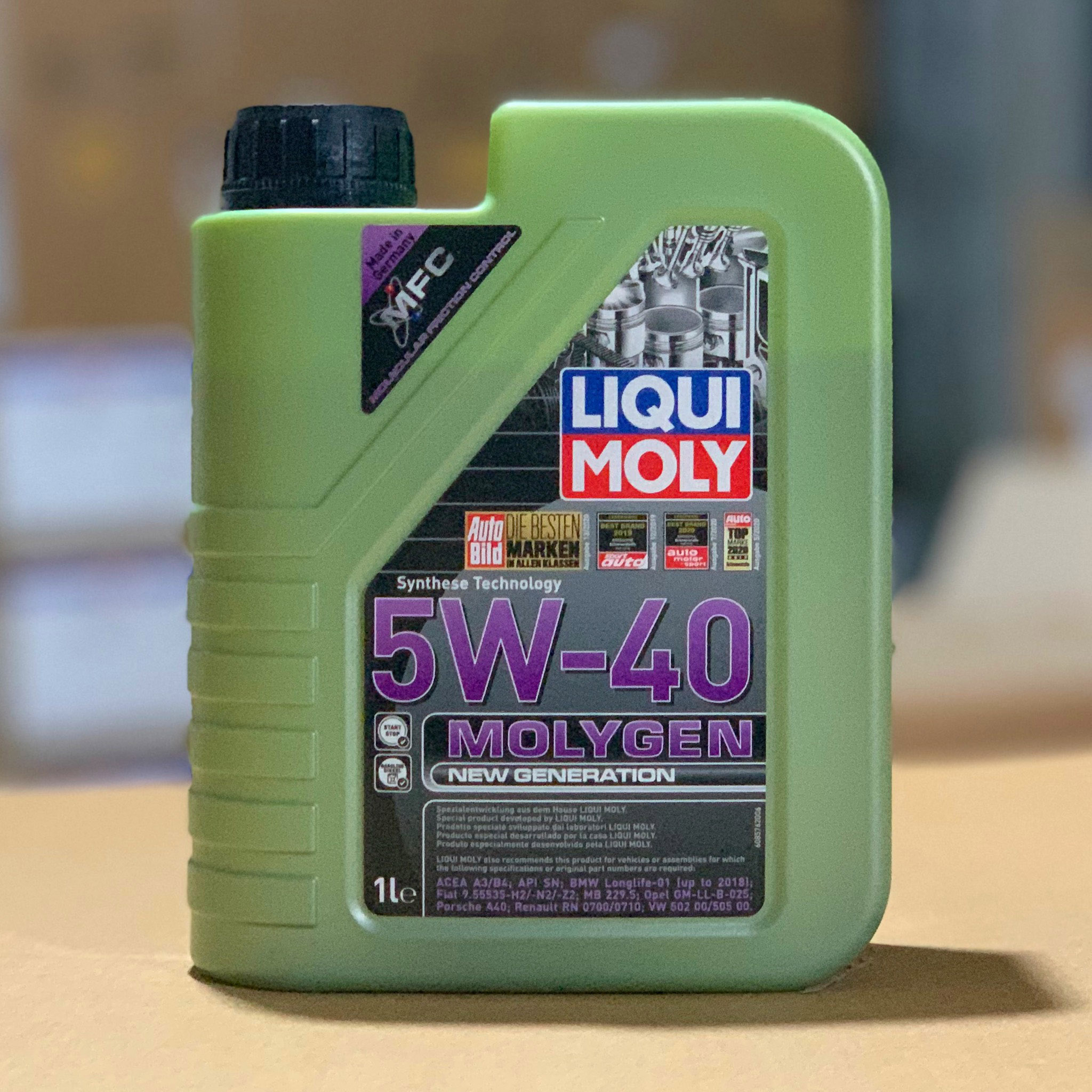 Dầu nhớt ô tô (MOLYGEN NEW GENERATION 5W40 LIQUI MOLY)
