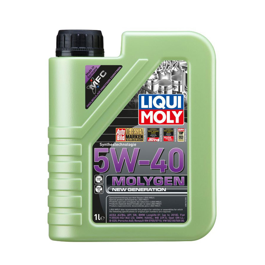 Dầu nhớt ô tô (MOLYGEN NEW GENERATION 5W40 LIQUI MOLY)