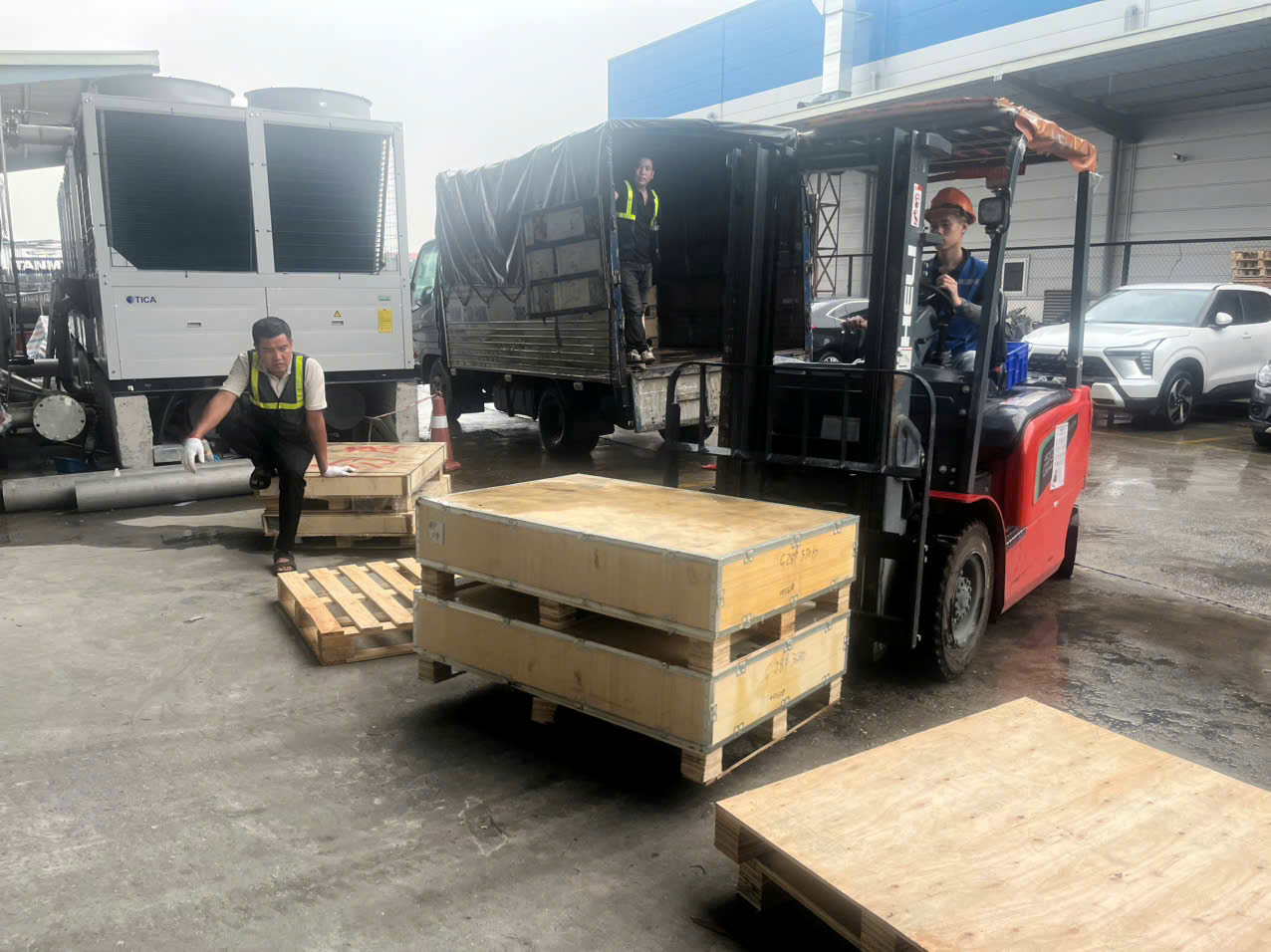 Bàn Giao Lô Bàn Gá Hàn Lỗ D28 cho Doanh Nghiệp Tại KCN Yên Phong- Bắc Ninh