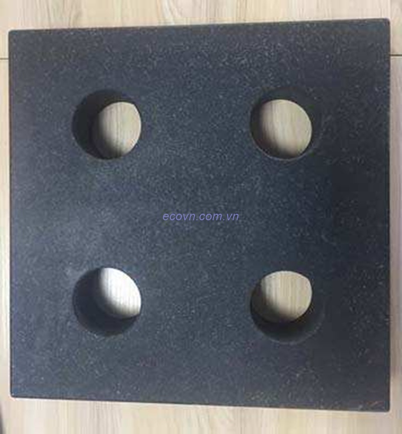 Thước vuông granite kiểm tra chi tiết CNC như thế nào?