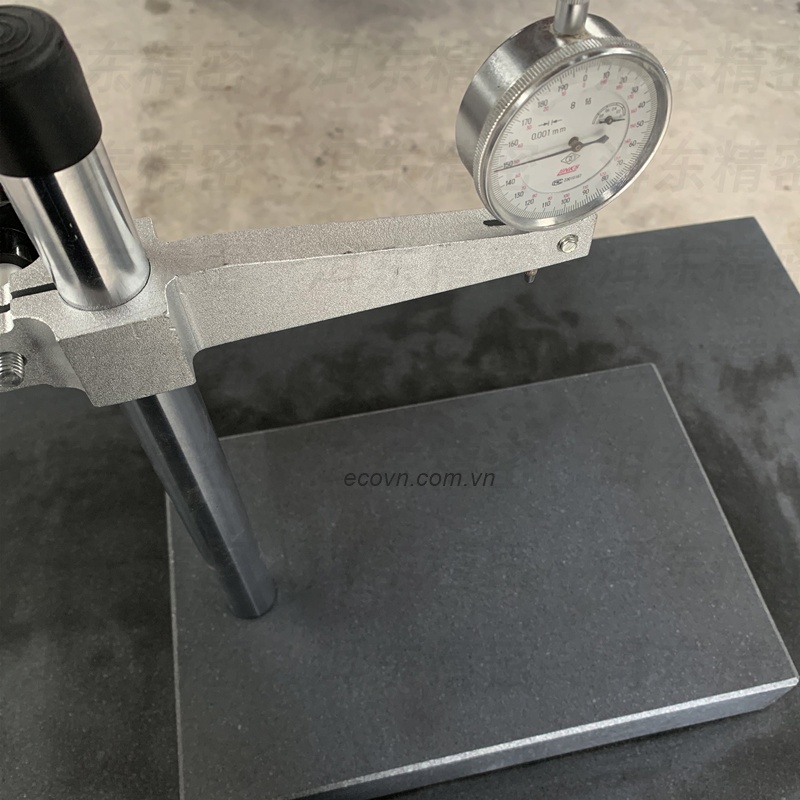 Đế granite gá đồng hồ so kiểm tra chi tiết CNC tại KCN Tiên Sơn