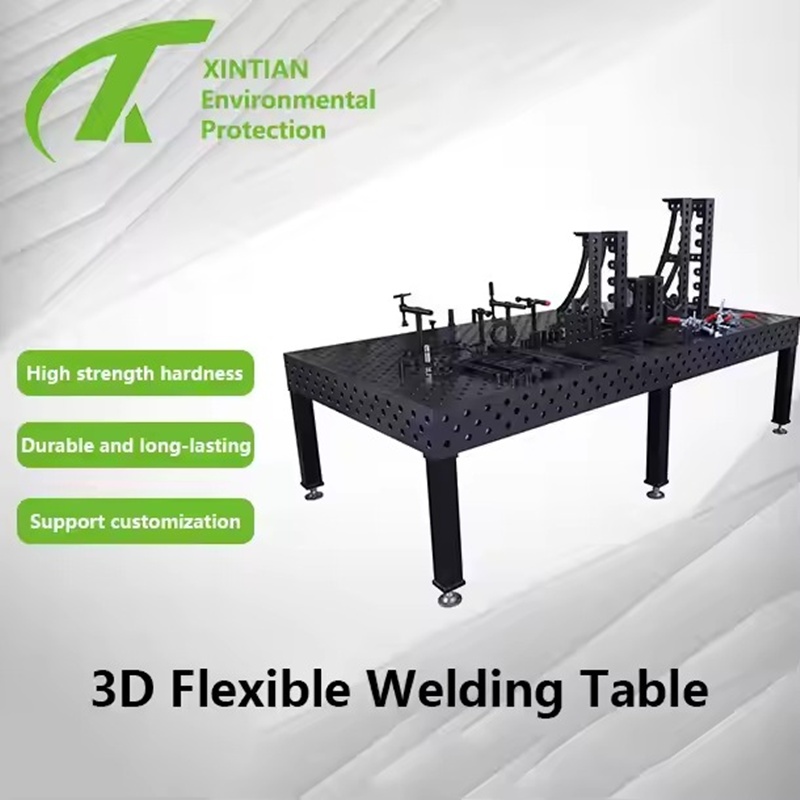 Bàn hàn khổ trung 1500x1500mm cho kết cấu thép