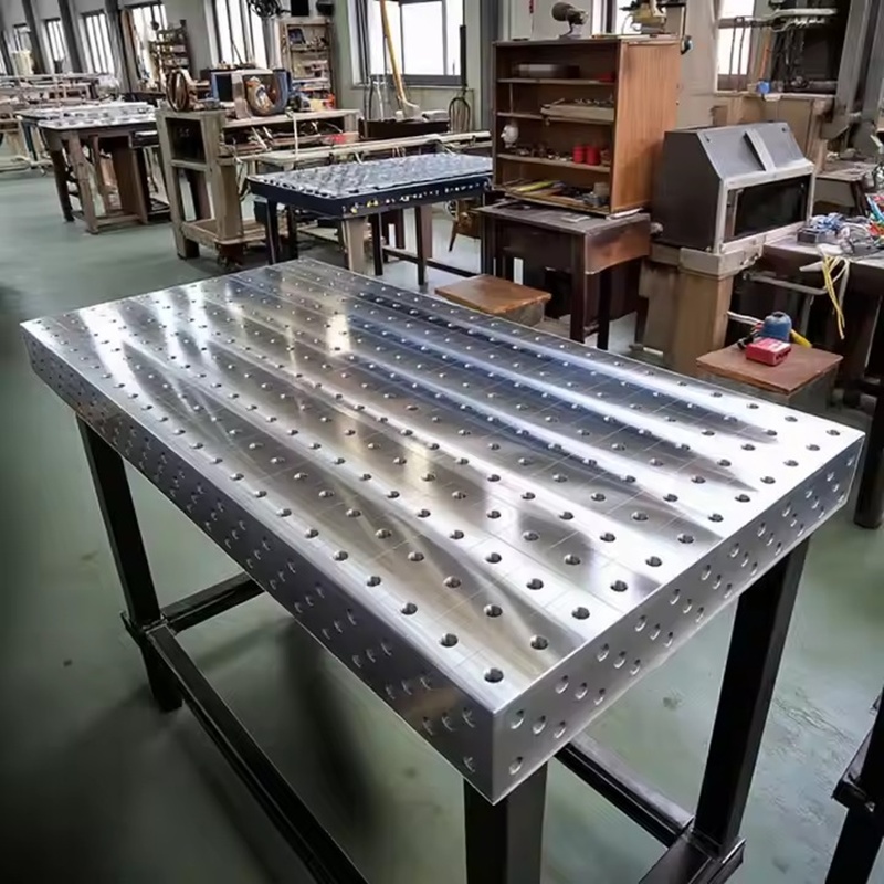 Bàn hàn bề mặt phẳng 1500x1000mm độ ổn định tốt