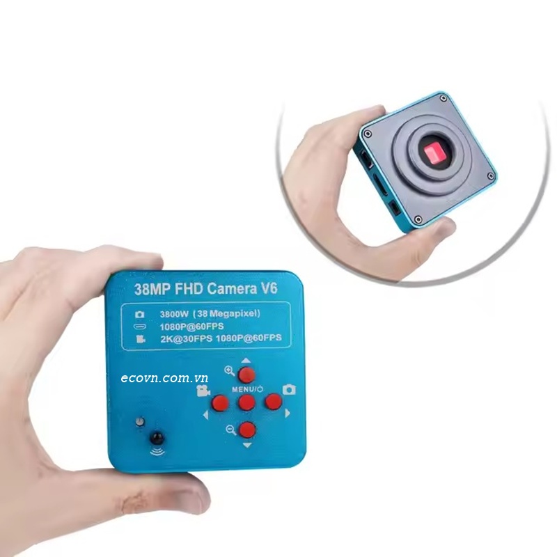 Camera kính hiển vi 38MP dùng trong sửa chữa điện tử