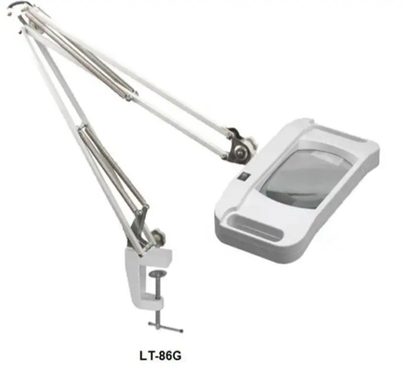 Kính lúp kẹp bàn LT86G dùng cho thợ cơ khí