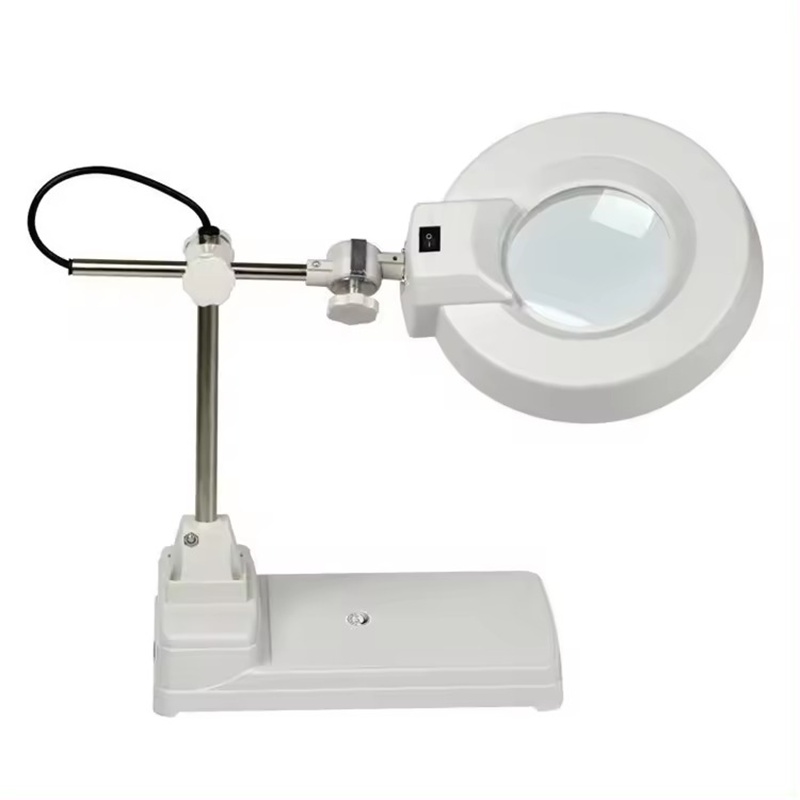 Kính lúp kẹp bàn LT86B chiếu sáng LED tiện lợi