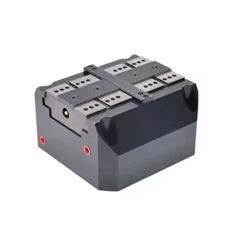 Ê tô khí nén tự định tâm PH-04-160 | Gá kẹp CNC chính xác, lực kẹp 15kN