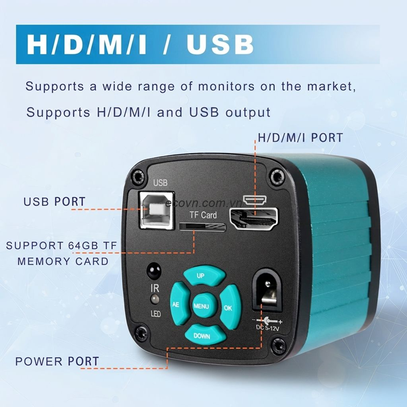 Camera kính hiển vi YIZHAN 4K HD 48MP