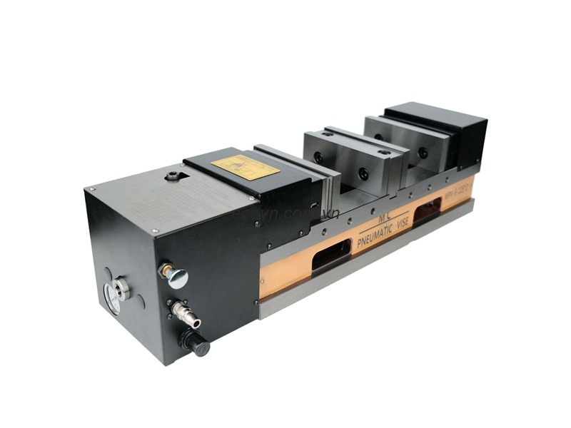 Ê tô WPV-5-80×2 | Ê tô CNC thủy lực khí nén hai vị trí kẹp