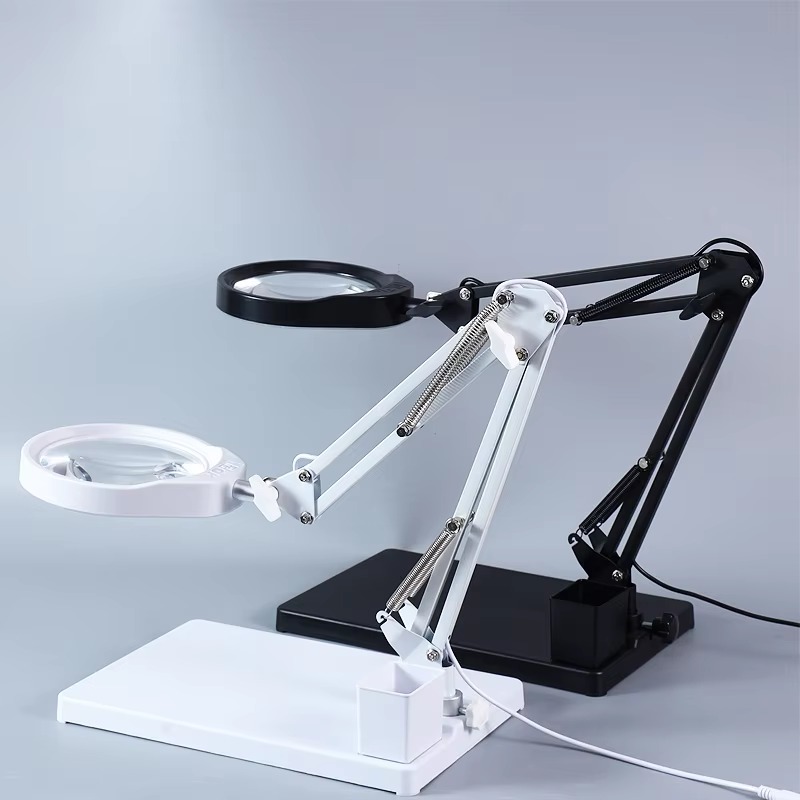 Kính lúp để bàn PD127. Dùng để soi mạch, sửa chữa linh kiện điện tử