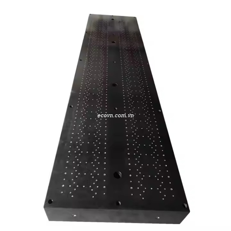 Bàn đá granite gia công theo yêu cầu cho đồ gá – jig – fixture