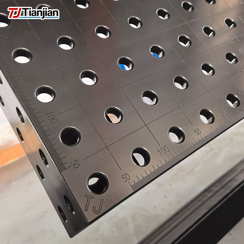 Bàn hàn xoay kích thước 1500x1000 chuyên dụng cho xưởng cơ khí
