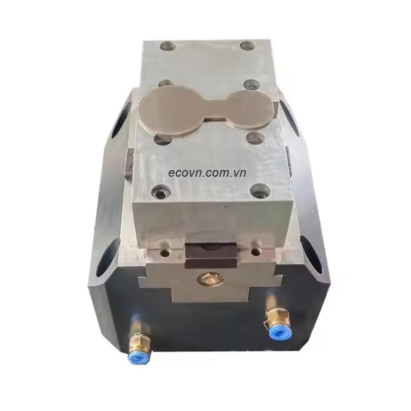 Ê tô khí nén tự định tâm PH-04-160 | Gá kẹp CNC chính xác, lực kẹp 15kN