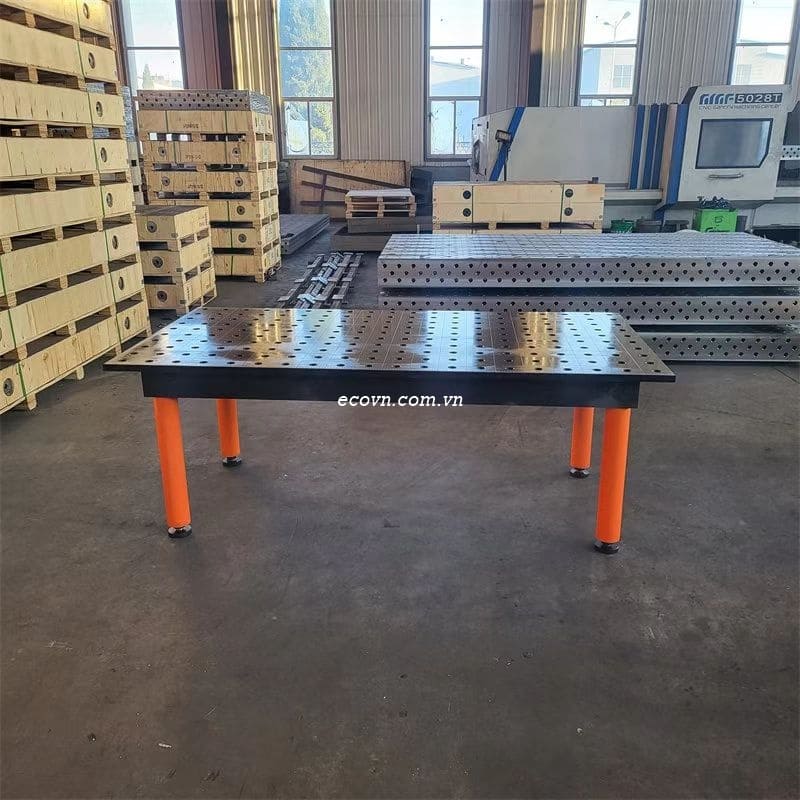 Bàn Hàn 2D Kích Thước 1200×1200 – Giải Pháp Gá Hàn Chuẩn Xưởng Cơ Khí