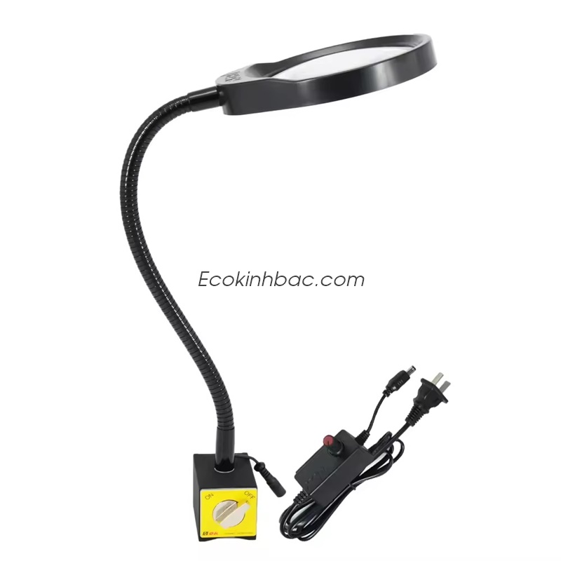 Kính Lúp Để Bàn PD-032B Có Đèn LED