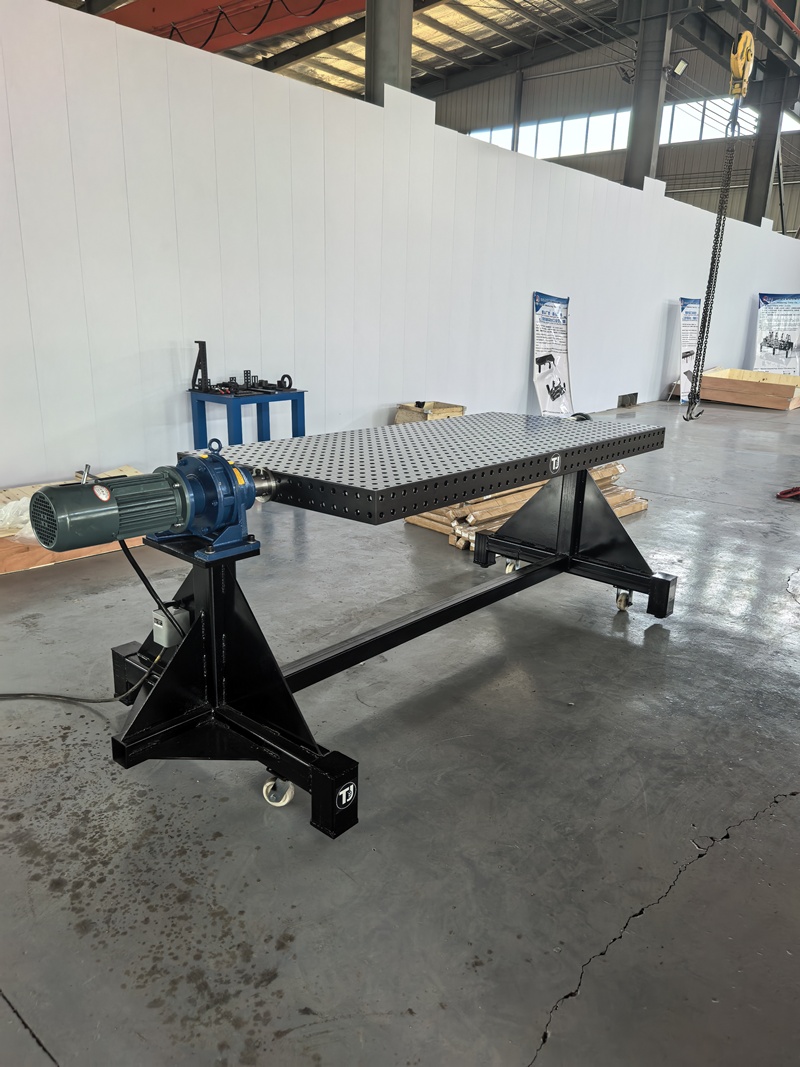 Bàn hàn xoay 2000x1000 trong nhà xưởng