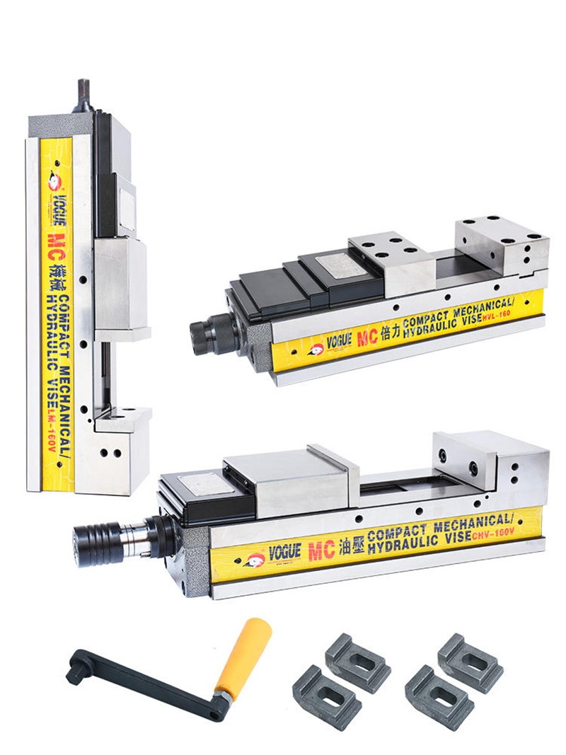 Ê tô thủy lực CHV-160V. Ê tô CNC góc cố định chính xác cao