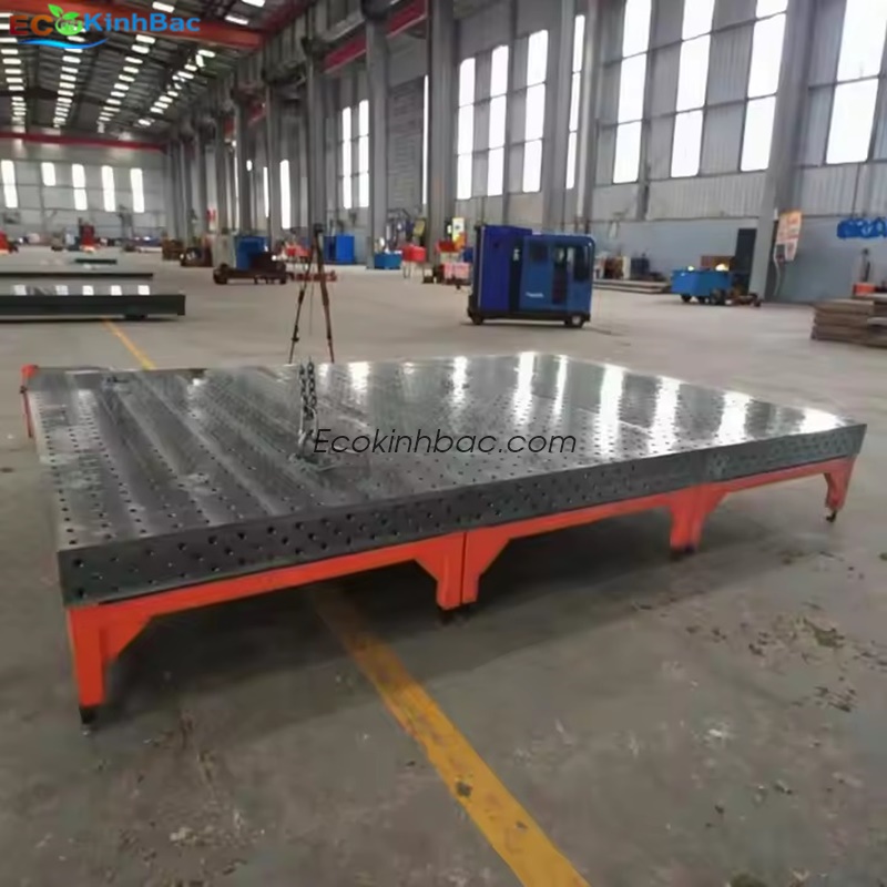 Bàn Gá Hàn Gang 3D D28 3000×1500mm Dùng Trong Cơ Khí Chính Xác