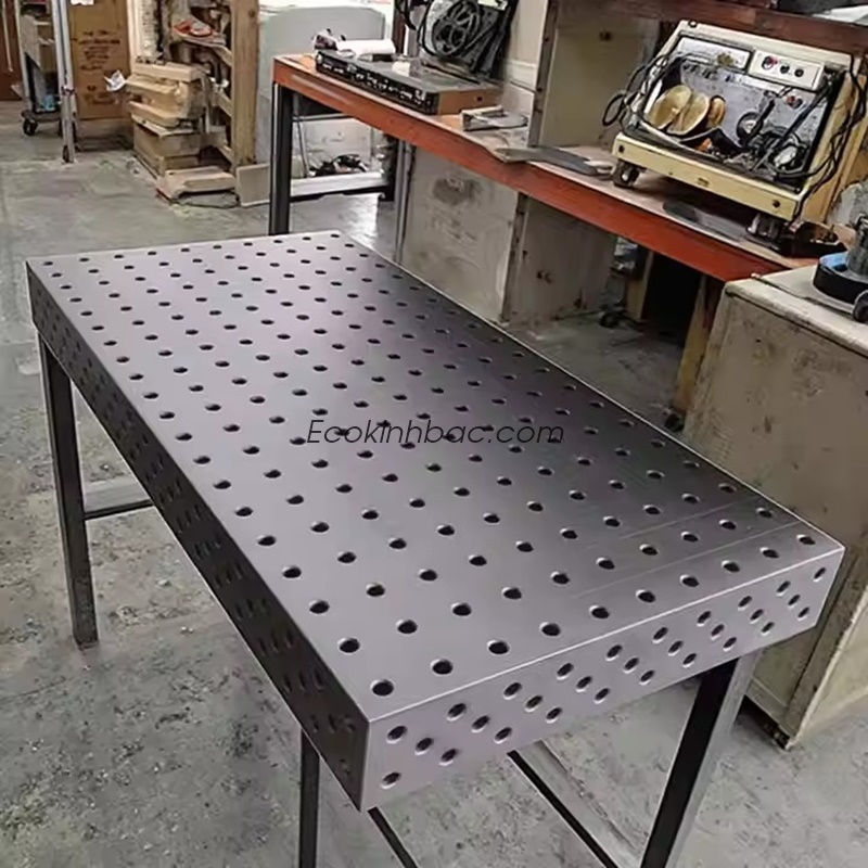 Bàn Gá Hàn Gang 3D D28 3000×1500mm Dùng Trong Cơ Khí Chính Xác