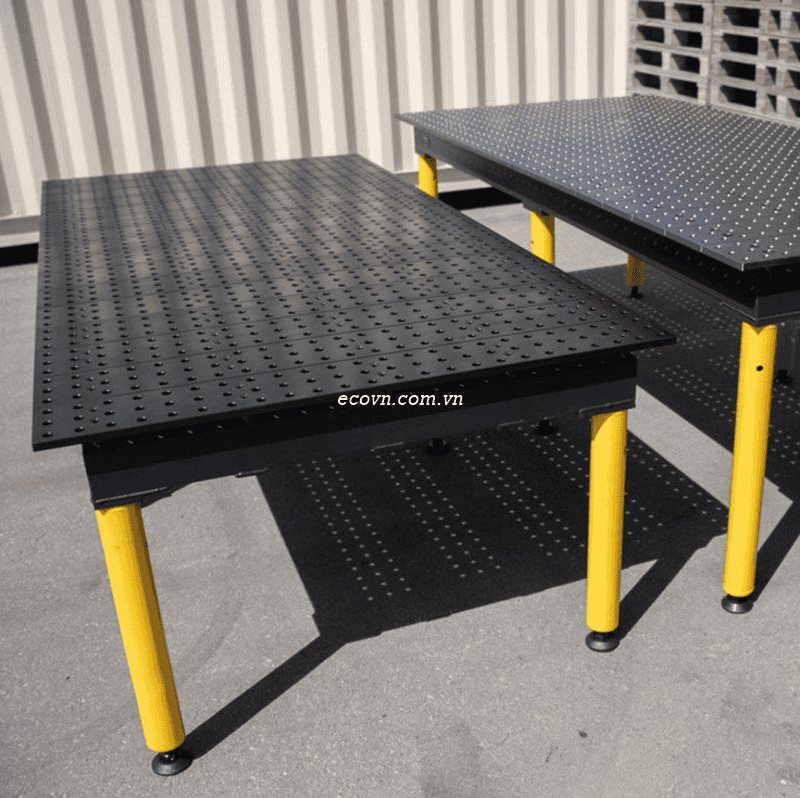 Bàn hàn 2D 1200x2400 cho xưởng cơ khí