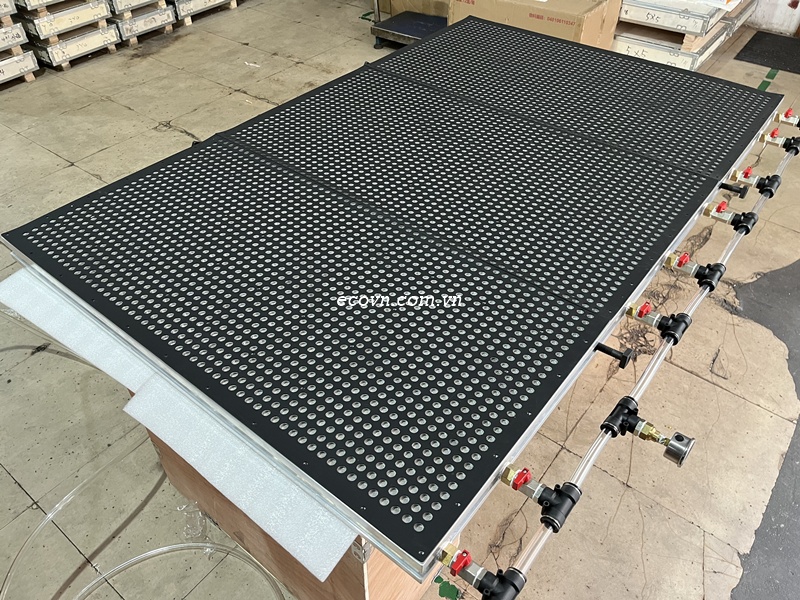 Bàn hút chân không đa điểm 4050.Giải pháp gá phôi CNC chính xác & hiệu quả.