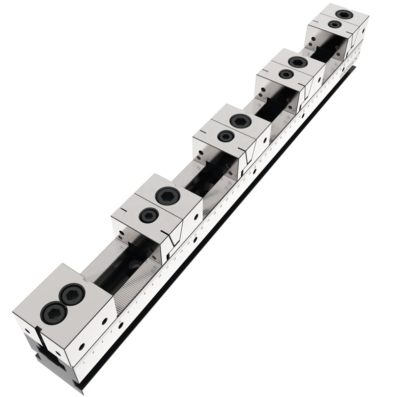 Ê tô KSD50-500-4FD | Ê tô cơ nhiều vị trí cho máy CNC