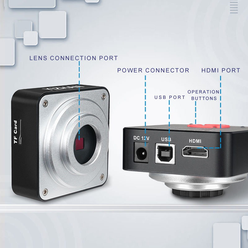 Kính hiển vi điện tử YIZHAN 60MP 4K USB 150X
