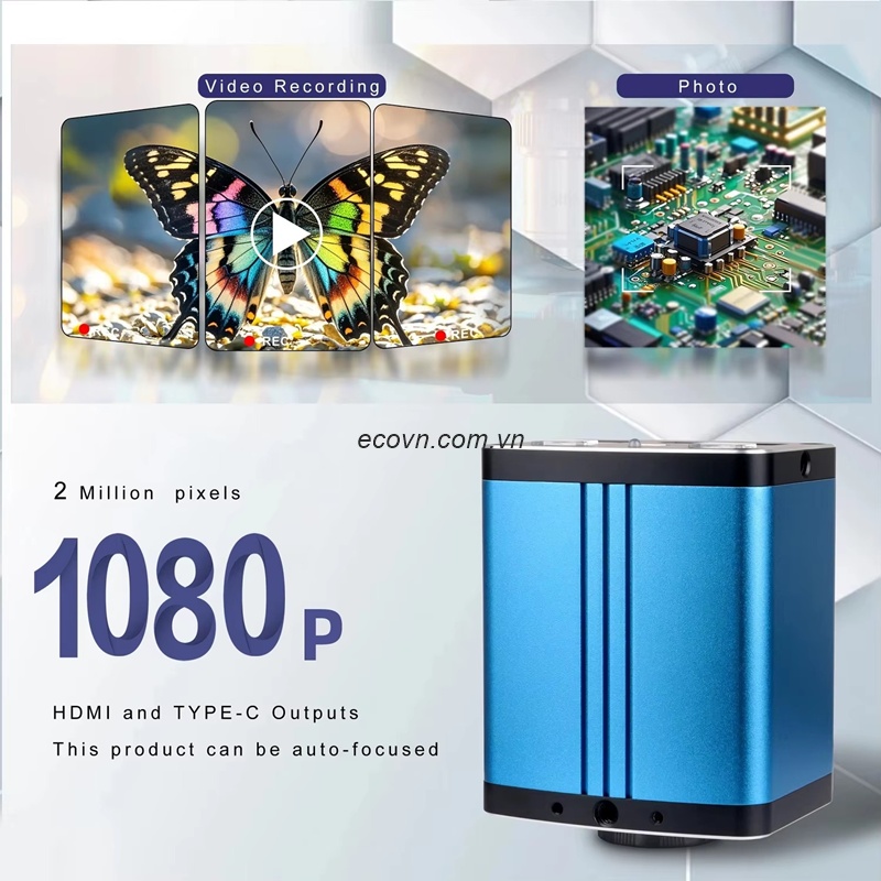 Kính hiển vi kỹ thuật số YIZHAN 4K 180X 48MP