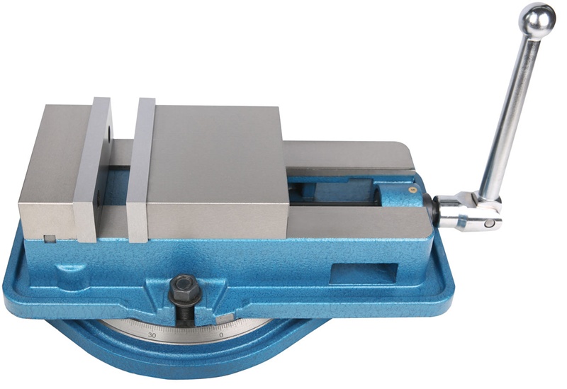 Ê tô cơ QM16100. Giải pháp kẹp phôi chính xác cho gia công cơ khí