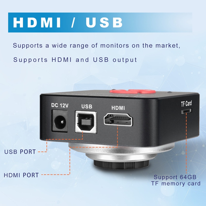 Kính hiển vi điện tử YIZHAN 60MP 4K USB 150X