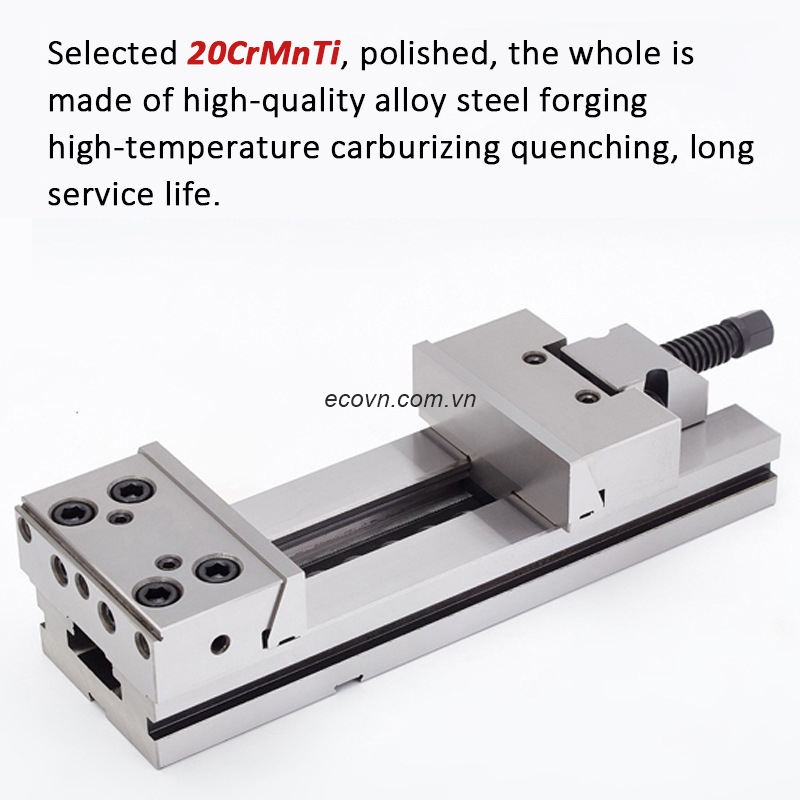 Ê tô GT300C-I – Ê tô mô-đun chính xác cho gia công CNC chi tiết kích thước lớn