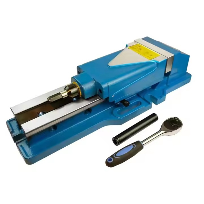 Ê tô thủy lực 6 inch VH6 CNC .Vise thủy lực phay công nghiệp chính xác cao