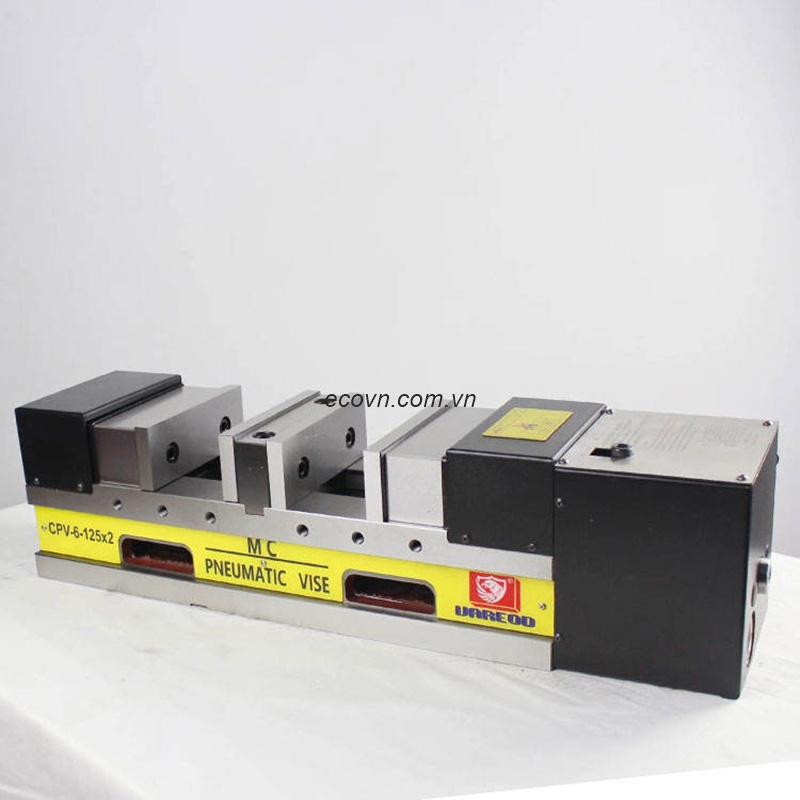 Ê tô khí nén CPV-5-80×2 | Ê tô CNC kẹp đôi lực kẹp 4.000kg