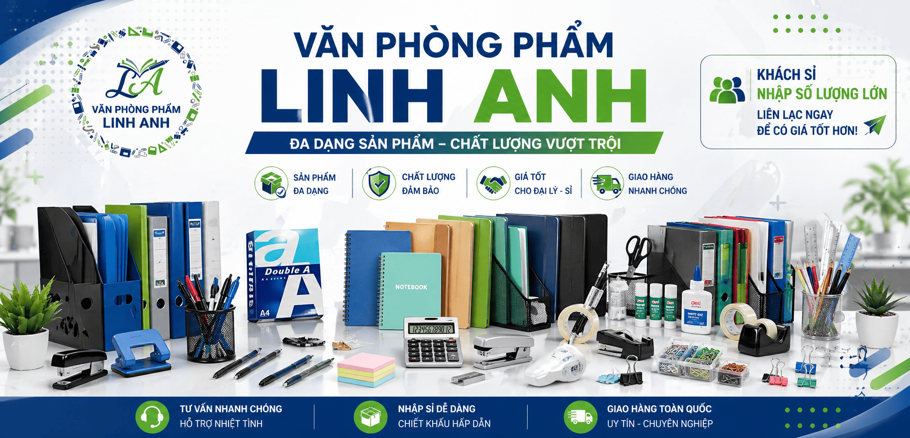 Cách chọn nhà cung cấp văn phòng phẩm uy tín tại Quận 8 | Linh Anh