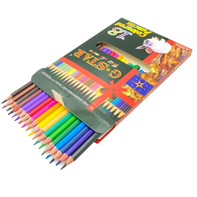 Viết chì 18 màu dài Gstar