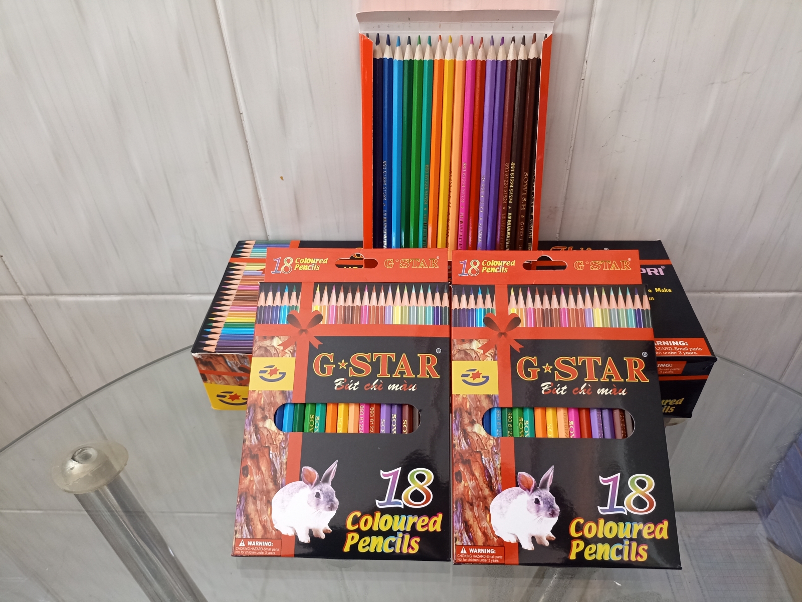 Viết chì 18 màu dài Gstar