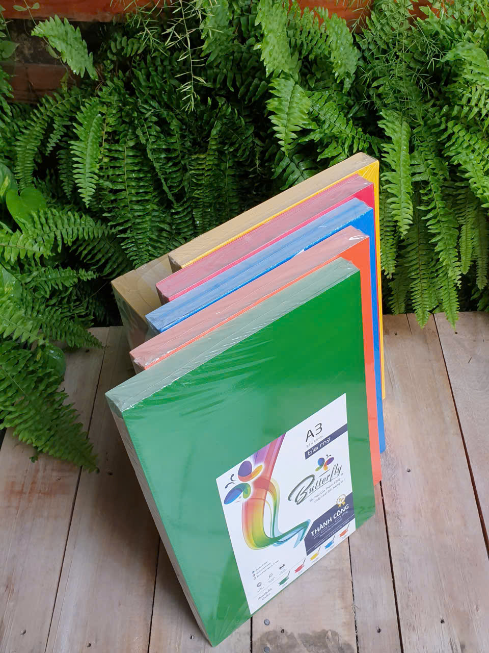 Bìa Mỹ Khổ A3 ĐL 230gsm Xấp 100 Tờ Đủ Màu – Giấy bìa cao cấp cho in ấn và mỹ thuật
