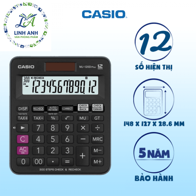 Máy tính CASIO MJ 120D PLUS CH
