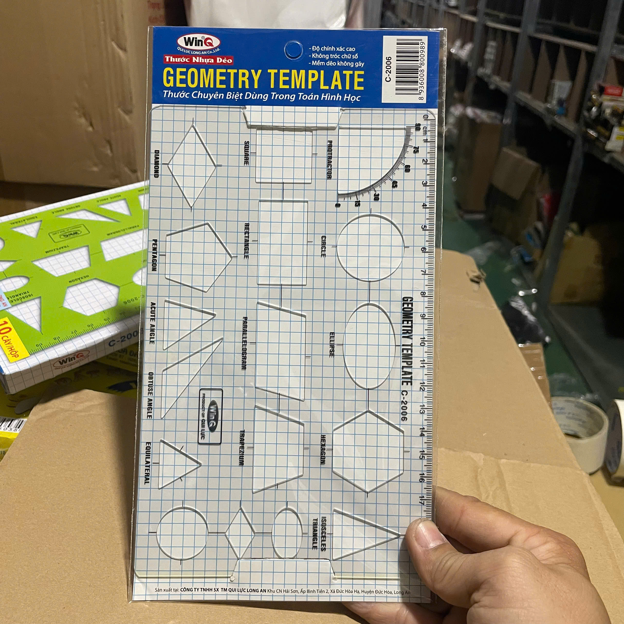 Thước hình học WinQ C2006 (H/10)