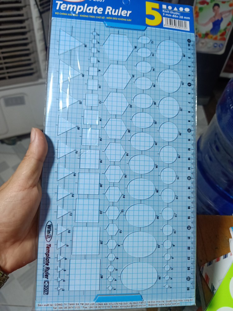 Thước hình học C2007 WinQ