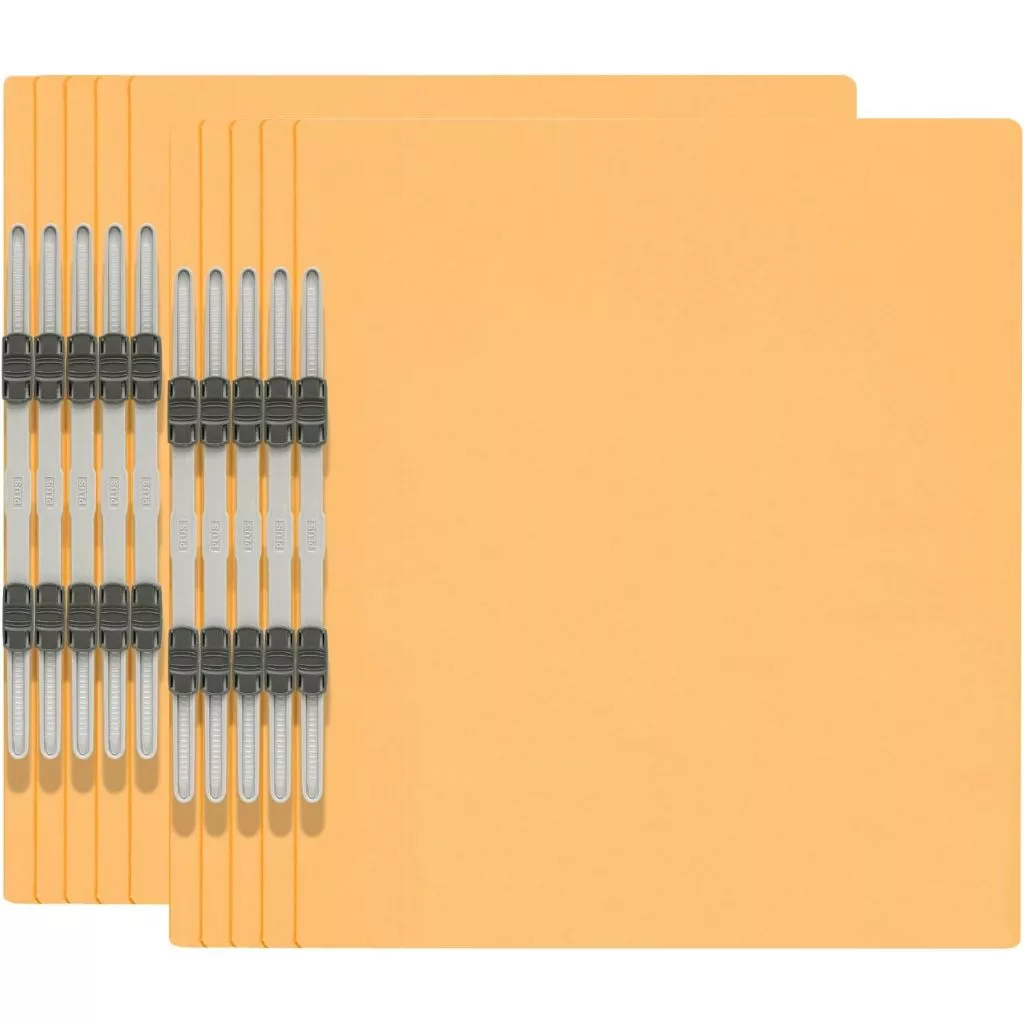 Bìa hồ sơ giấy có kẹp A4-S 021N - Bìa acco giấy Plus