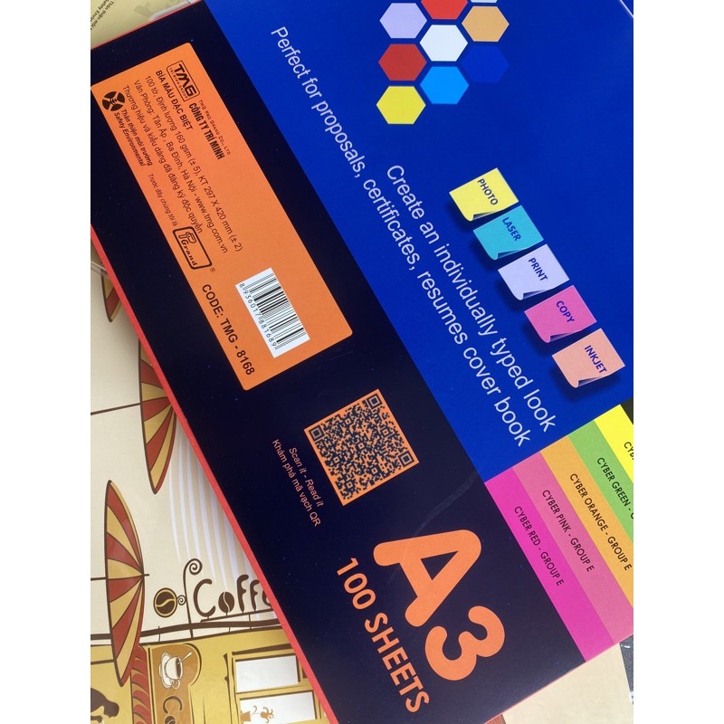 Bìa A3 đặc biệt Grand 8168