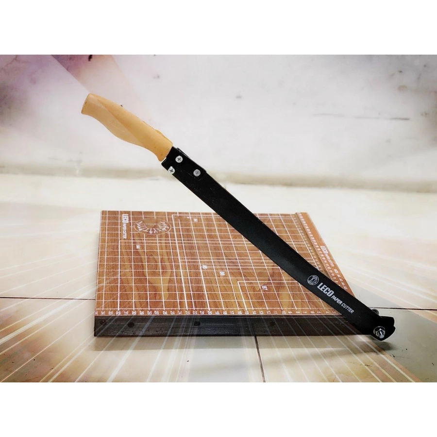 Bàn cắt giấy gỗ Leco A3