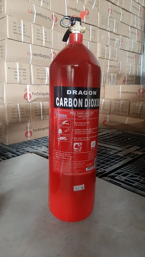 Bình chữa cháy DRAGON loại khí CO2 5kg