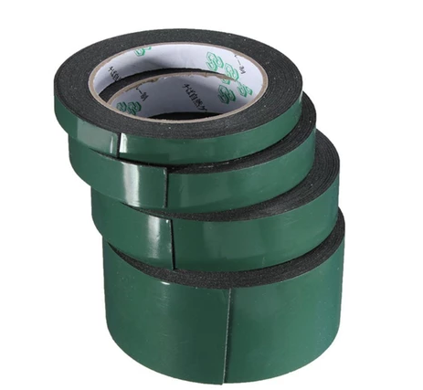 Băng keo 24mm - xốp 2.4F đen NT (cây/10 cuộn)