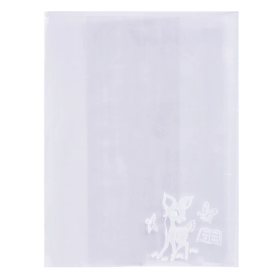 Bìa Bao Sách S03N – Nai Đặc Biệt TH (Xấp 100 Tờ) – Bao Sách Trong Suốt Bảo Vệ Sách, Vở Hiệu Quả